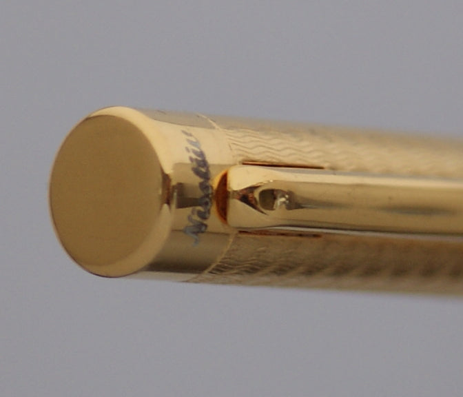 Nisstiiv Dunes Gold Ballpoint Pen 999 Sterling Silver