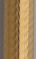 Nisstiiv Dunes Gold Ballpoint Pen 999 Sterling Silver